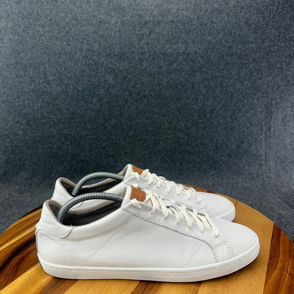Womens Cole Haan Grand OS White Leather Casual Shoes Sneakers Size 12B W07341